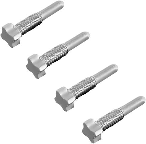 4 Star Screws Replacement For Watch Richard Mille Leather Rubber Band Strap Brushed Screw Silver in Saudi Arabia