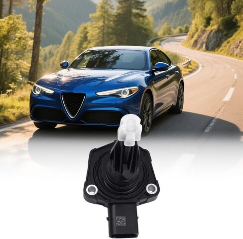 مستشعر مستوى زيت المحرك متوافق مع Alfa Romeo Giulia 952 Stelvio 949 استبدال 55268370 6PR013680211 68283332AA K682833332AA وحدة إرسال زيت الختم GASKE in Saudi Arabia