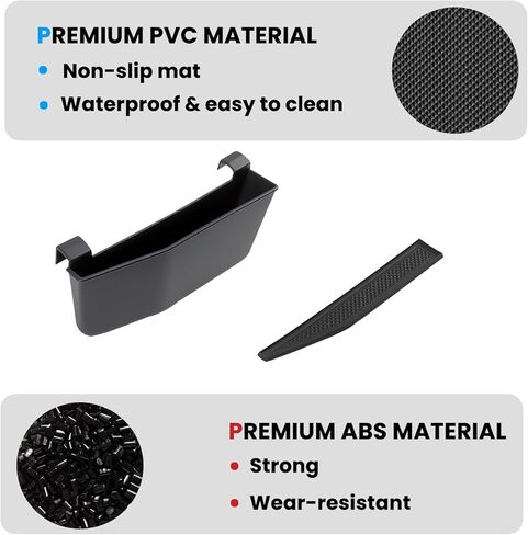 Center Console Organizer Compatible with Toyota Tacoma 2024 Front Door Handle Storage Box Interior Insert Tray Accessories in Kuwait