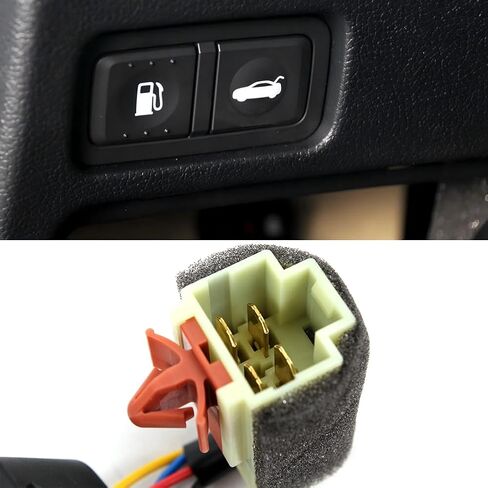 Black 93700-3S000-RY Trunk Fuel Door Opener Button for Hyundai Sonata 2011-2015 2.0L 2.4L Replace 937003S000RY in Saudi Arabia