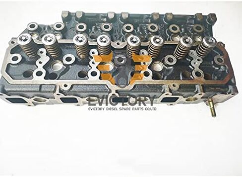 ل Mitsubishi Direct Injection S4SDT S4SQ Cylinder Head كاملة مع الصمام in Kuwait
