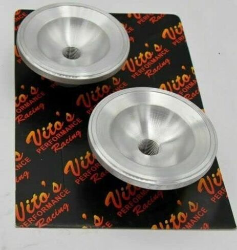 2 x Cool Head Domes fits Yamaha Banshee Pro Design VITO'S 9 degree BIG BORE 18cc in Saudi Arabia
