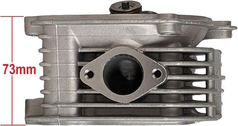 RedCap 170cc GY6 62mm Big Bore Cylinder Head Assembly for Gy6 4-Stroke 170cc 180cc 200cc 1P63QML EFI Engines Compatible with TaoTao Bull 200 TANK 200 57mm Stud Spacing B-Block Valve in Saudi Arabia