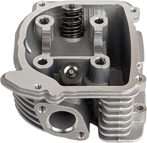 RedCap 170cc GY6 62mm Big Bore Cylinder Head Assembly for Gy6 4-Stroke 170cc 180cc 200cc 1P63QML EFI Engines Compatible with TaoTao Bull 200 TANK 200 57mm Stud Spacing B-Block Valve in Saudi Arabia