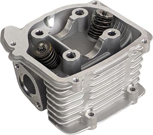 RedCap 170cc GY6 62mm Big Bore Cylinder Head Assembly for Gy6 4-Stroke 170cc 180cc 200cc 1P63QML EFI Engines Compatible with TaoTao Bull 200 TANK 200 57mm Stud Spacing B-Block Valve in Saudi Arabia
