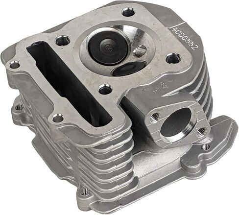 RedCap 170cc GY6 62mm Big Bore Cylinder Head Assembly for Gy6 4-Stroke 170cc 180cc 200cc 1P63QML EFI Engines Compatible with TaoTao Bull 200 TANK 200 57mm Stud Spacing B-Block Valve in Saudi Arabia