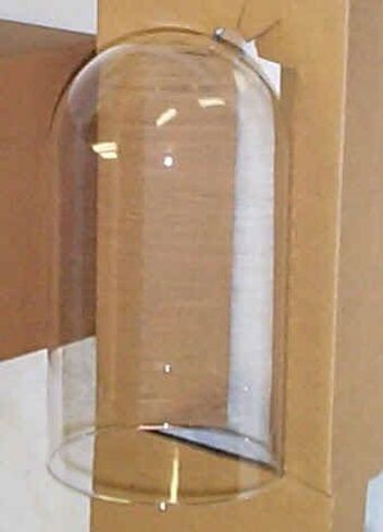 Replacement Glass Dome 5 1/2" X 11" for Clocks or Displays in Saudi Arabia