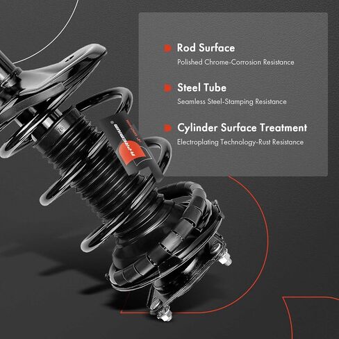 A-Premium Front Complete Coil Coil Sendbly متوافق مع Toyota RAV4 2000-2005 ، AWD ، Absorber 171453 171454 in Kuwait