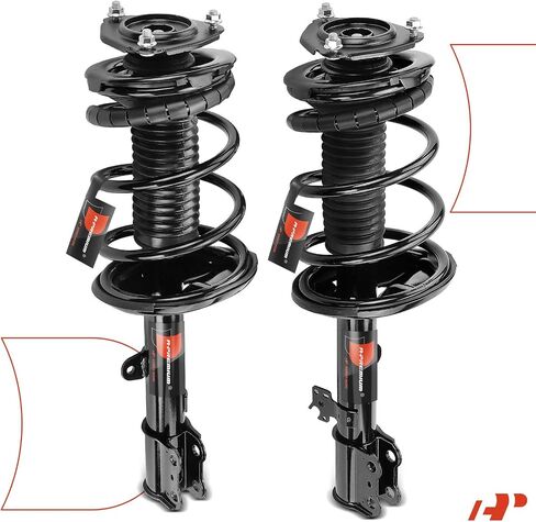 A-Premium Front Complete Coil Coil Sendbly متوافق مع Toyota RAV4 2000-2005 ، AWD ، Absorber 171453 171454 in Kuwait