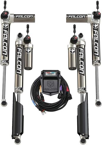 JL 4DR Falcon SP2 3.5 Adapt E-Adjust Piggyback Shock Kit (2-4.5 "Lift) in Saudi Arabia