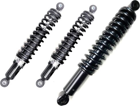 مجموعة كاملة DTA-2 الأمامي + 1 خلفية كاملة لفائف الصدمات الزنبركية OE بديل متوافق مع Honda Fourtrax300 TRX300FW 4X4 1993-2000 in Saudi Arabia