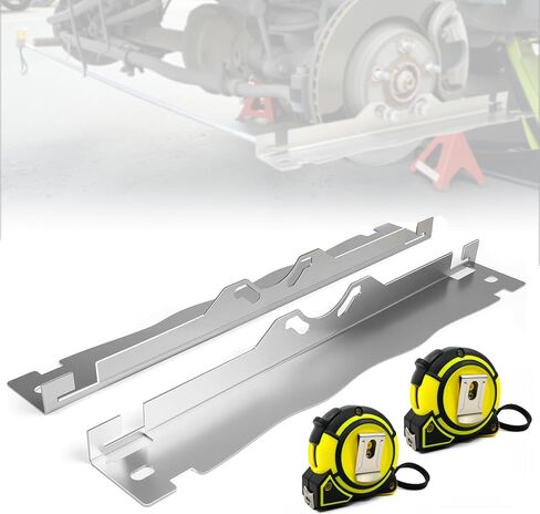 Wheel Alignment Tool, Car Alignment Tool Kit, 1.2mm Thickness Stainless Steel Toe Alignment Tool Plates for Car, Turck, SUV (Including 2 Tape Measures) in Kuwait