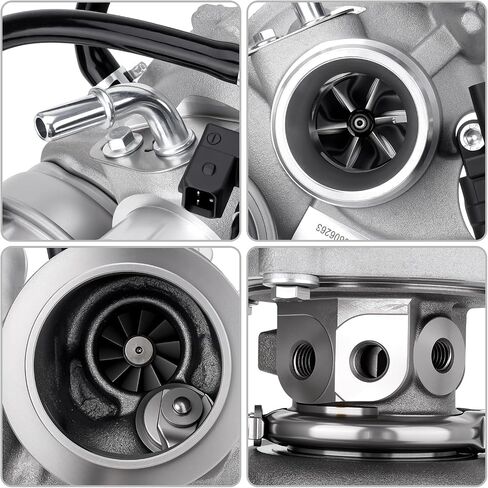 25207489 1.5L Turbocharger Assembly with Actuator & Solenoid Valve Compatible with Chevrolet Malibu L LS LT RS 1.5L L4 2016-2023, Turbo charger Replace # 12669064, 12687043, 12687057, 25203932 in Saudi Arabia