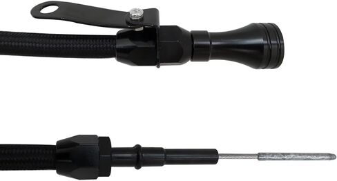for LS Truck Engine Flexible Oil Black Dipstick Aluminum Stainless 4.8 5.3 6.0 in Saudi Arabia