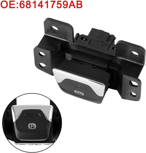 مفتاح الفرامل للوقوف الكهربائي UE لـ Jeep لـ Cherokee 2014-2020 Black 68141759AD 68141759AC 901-44808 in Saudi Arabia