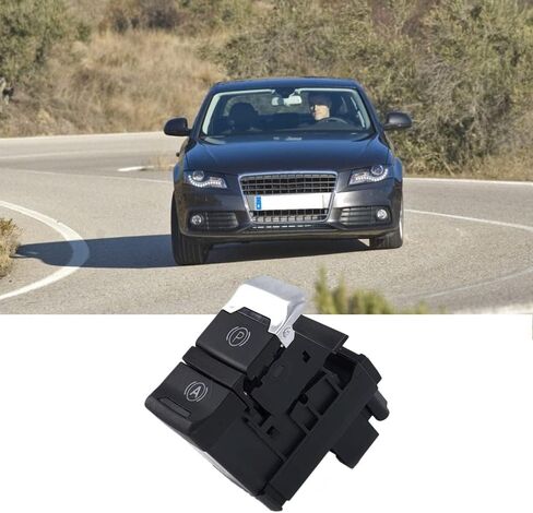 تبديل التحكم في الفرامل التلقائي التلقائي H Hold Switch متوافق مع Audi A4 (B8) 2009-2016 ؛ A5 (8T3) S5 (8T3) 2008-2016 ؛ Q5 S5 (8TA) 2010-2016 in Saudi Arabia