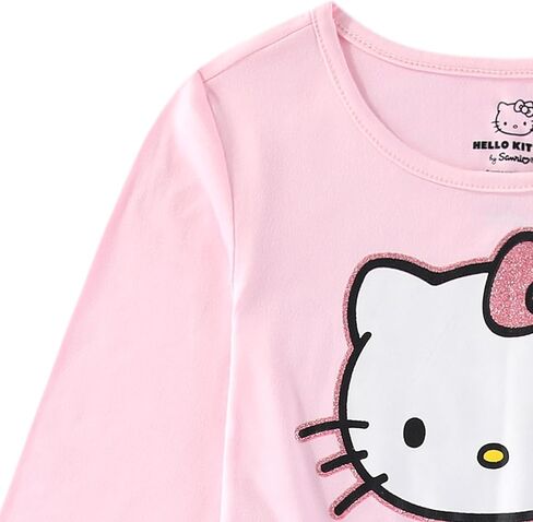 Hello Kitty Sanrio Girls Long Sleeve Tulle Dress for Toddler and Big Kids in Saudi Arabia