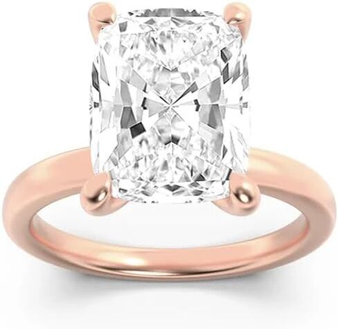 1-5 CT Elegant Cushion-Cut Moissanite Engagement Ring with Hidden Halo in Rose, White, and Yellow Gold 10K, 14K, and 18K Solid Gold and 925 Sterling Silver Parfect Luxurius Jewelry Ring Gift For Woman in Saudi Arabia