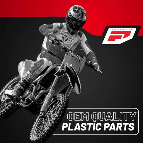 Polisport Motocross (MX) Replica Plastic Kit for Honda CRF 110F (2013–2018) Dirt Bike – OEM Quality, Durable, Flexible & Perfect Fit – Black in Saudi Arabia