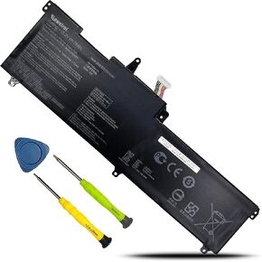 C41N1533 Laptop Battery Replacement for Asus Q524U Q534U Q534UX Q534UX-BHI7T19 ZenBook Flip UX560UQ UX560UX Zenfone Flip UX560UX UX560UX-FJ020R Series Notebook 0B200-02010200 52Wh 3325mAh