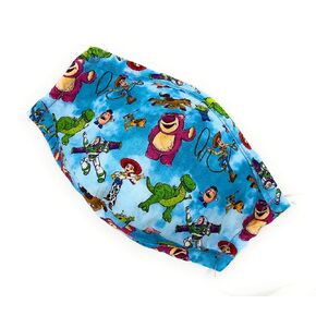Woody Buzz Jessie Rex Toys Blue Sky ADULT Face Mask for Big Kids Teen Men Women