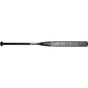Mizuno CRBN2 - Fastpitch Softball Bat (-8) | Womens Composite Fast Pitch BAT | Charcoal-Black | 34 INCHES (3400)