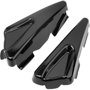 Gloss Black Tank Side Frame Covers Fits for Harley V-ROD NIGHT-ROD SPECIAL VRSCF MUSCLE 2007-2017