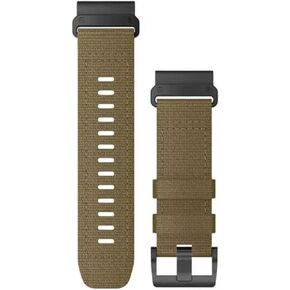 Garmin QuickFit 26mm Replacement Watch Band, Coyote Tan Nylon Band