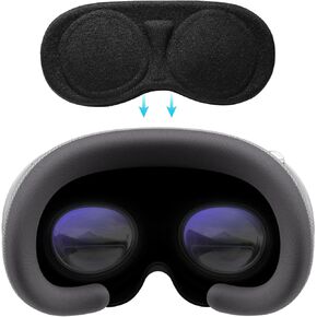 2 Pack Lens Protector Cover Accessories Compatible with Apple Vision Pro, Oculus Meta Quest 3/Quest 2/Quest, Rift S and Vive Index, Protects VR Lenses from Sunlight, Scratches and Dust