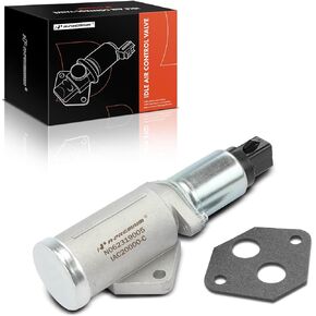 A-Premium Fuel Injection Idle Air Control Valve - Compatible with Ford F-150, F-250, F-350, F-53 Chassis, F-700, F-Super Duty, Mustang, Taurus, E-150 Econoline/Econoline Club Wagon & Lincoln & Mercury