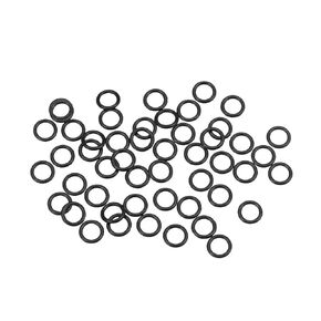 uxcell Nitrile Rubber O-Rings 3.2mm OD 1.2mm ID 1mm Width, Metric Nitrile Rubber Sealing Gasket for Automotive Machine Plumbing, Pack of 50