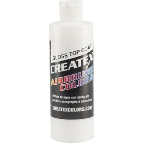 Createx Colors Gloss Top Coat for Airbrush, 8 oz, 8 Ounce (Pack of 1)
