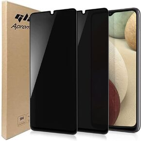 NC [2 Pack] Privacy Screen Protector for Samsung Galaxy A33 /A42 /A32 /A12/A13 5G/A02S/A03S Tempered Glass, Anti-Glare Full Covered,Smooth Touch, No Bubble