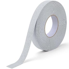 Anti Slip Tape, Non Slip Stair Tape for Steps Indoor Waterproof, Rubber Grip Tape for Tubs, Stairs, Boats (Grey, 4 Inch x 33 Feet)