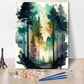 TUMOVO Paint by Number for Adults Skeleton's Afternoon Tea Paint by Numbers DIY Acrylic Painting for Adults Kids Paint by Number Kids Paint by Number Kits Arts Craft Home Wall Decor, 16 x20 Inch