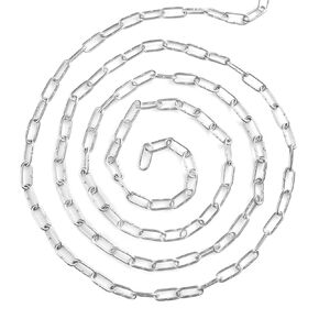 52Ft Stainless Steel Chain, 1/8 inch Heavy Duty Chain, Hanging Chain for Hanging Clothing?Decorations?Chair, securing Gates and Fences, anchoring Camping Equipment and More.by Genhakon