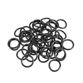 uxcell Nitrile Rubber O-Rings 7mm OD 4mm ID 1.5mm Width, Metric Sealing Gasket for Automotive Machine Plumbing, Pack of 50