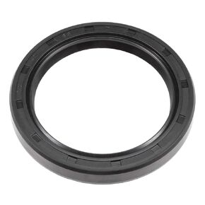 uxcell Oil Seal, TC 40mm x 62mm x 7mm Nitrile Rubber Cover Double Lip with Spring for Bearing Shaft, Black Pack of 1