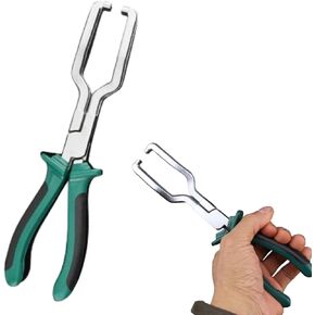 Electrical Disconnect Pliers, 2024 New Automotive Electrical Connector Disconnect Long Spark Plug Removal Pliers Pliers, 9 Inch Car Fuel Line Plier, Universal Car Pipe Clip Repair Plier(1PCS)