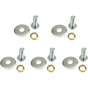 3/4 Inch Go Kart Clutch Bolt Kit Predator Engine Clutch and Lock Washer for Go Kart Predator Engines, Minibike and Kart Engine, Bolts for 10/12 Teeth Clutch Bolt Kit（5PCS)