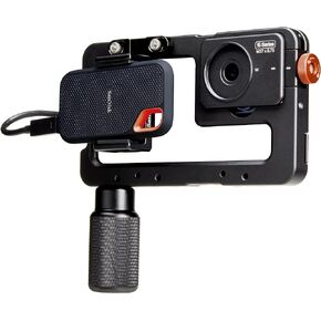 BEASTGRIP x SanDisk Beastcage iPhone 15 Pro Max Creator Kit - Includes iPhone 15 Pro Max Cage, Handle, and SSD Mount - Video Rig for Filming - SD3WLCC005-000T-WW