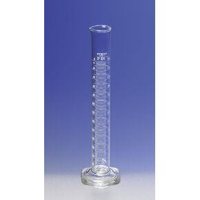 Corning Pyrex 3025-250 Glass 250mL "To Contain" Economy Graduated Double-Metric Calibrated Cylinder