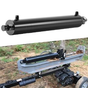 Log Splitter Hydraulic Cylinder 4" Bore x 24" Stroke x 1.75" Rod - Double Acting Hydraulic Cylinder - Universal Heavy Duty Hydraulic Cylinder 4x24 in Saudi Arabia
