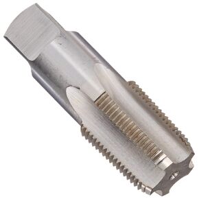 Drill America DWT64005 DWT Series Qualtech High-Speed Steel Pipe Tap, 1/8"-27 NPT