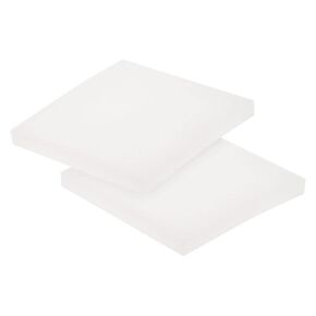 2pcs Anti Vibration Pads 2" x 2" x 0.59" Silicone Rubber Vibration Isolation Pads Damping Furniture Pads Mat Block for Washing Machine Dryer Air Conditioner Compressor Treadmill