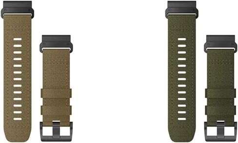 Garmin QuickFit 26mm Replacement Watch Band, Coyote Tan Nylon Band in Saudi Arabia