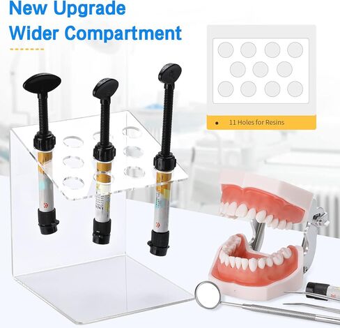 Dental Organizer - Dental Instrument Holder for Composite Resin Adhesive Syringes in Kuwait