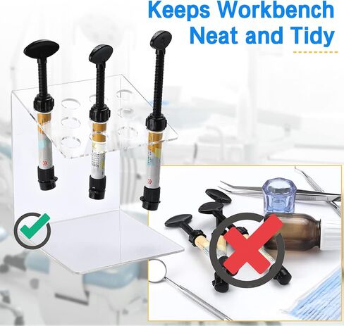 Dental Organizer - Dental Instrument Holder for Composite Resin Adhesive Syringes in Kuwait