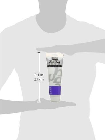 Pebeo Studio Acrylics Auxiliaries, Gloss Gel, 250 ml, 8.45 Fl Oz (Pack of 1) in Saudi Arabia