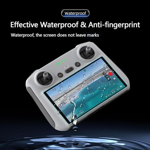 واقي شاشة DJI RC2، واقي شاشة DJI Mini 4 Pro HD من الزجاج المقوى لـ DJI Air 3/Mavic 3 Pro/Mini 3/Mini 3 Pro/Air 2S RC/RC 2 ملحقات وحدة التحكم عن بعد (عبوتان) in Kuwait